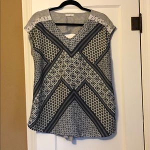 Maurices women’s top. Xl. Navy blue/gray